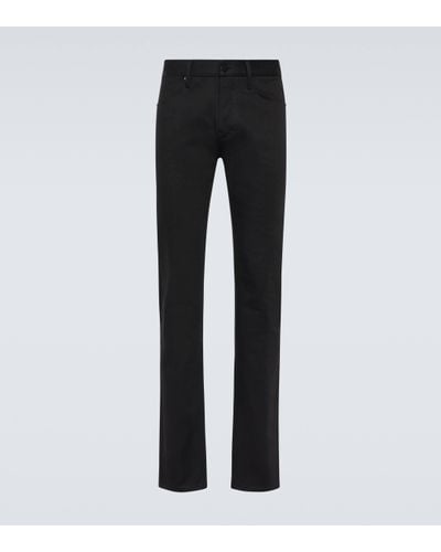 Gabriela Hearst Anthony Straight Jeans - Black