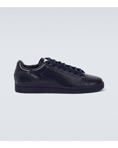 Raf Simons Orion Leather Trainers - Blue