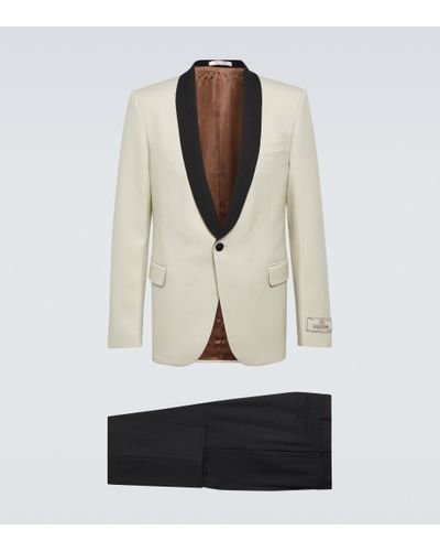 Valentino Anzug aus Wolle - Weiß