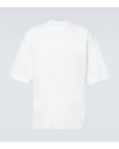 Marni Set de 3 t-shirts en coton - Blanc