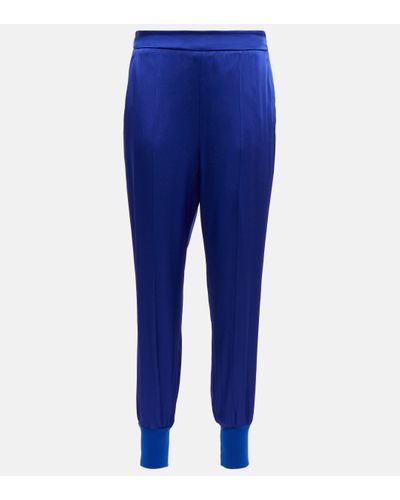 Stella McCartney Relaxed-fit Trousers - Blue