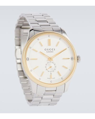 Gucci G-timeless 40mm Steel Watch - White