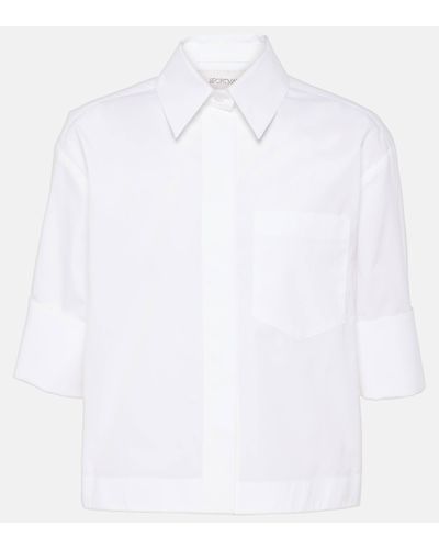 Sportmax Cotton Poplin Shirt - White
