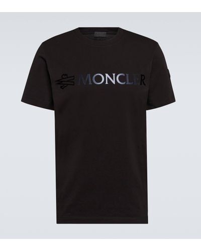 Moncler Gradient Logo T-shirt - Black