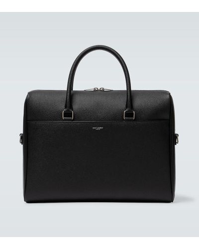 Saint Laurent Ventiquattrore Duffle in pelle - Nero