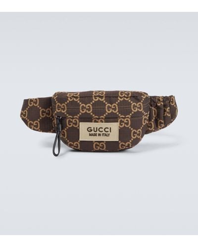 Gucci Sac ceinture GG - Marron