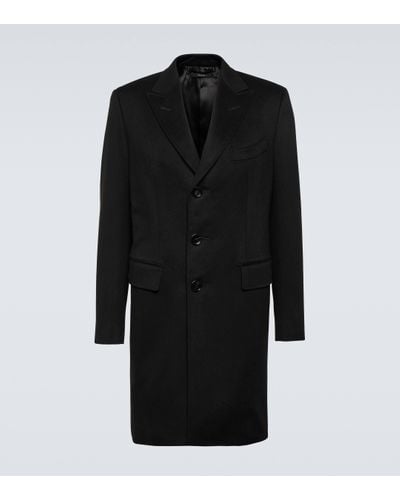 Tom Ford Cashmere Overcoat - Black