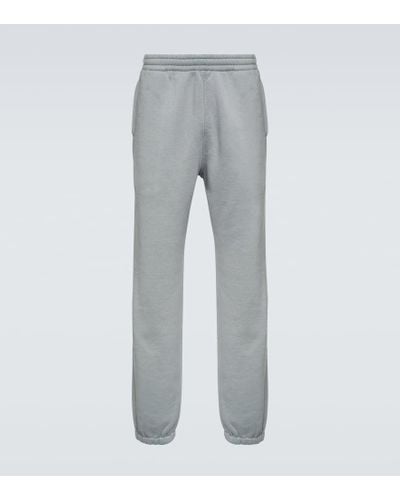 AURALEE Cotton Jersey Sweatpants - Gray