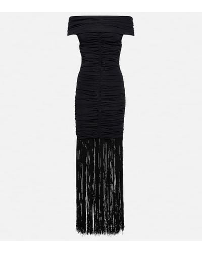 Khaite Jacinta Maxi Dress - Black