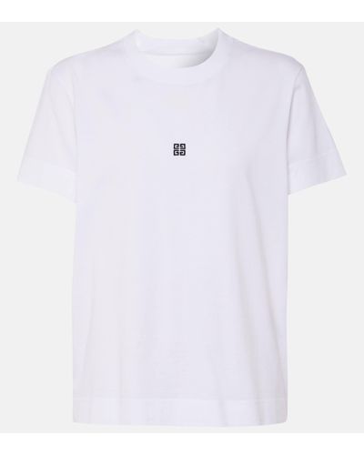 Givenchy 4g Cotton Jersey T-shirt - White