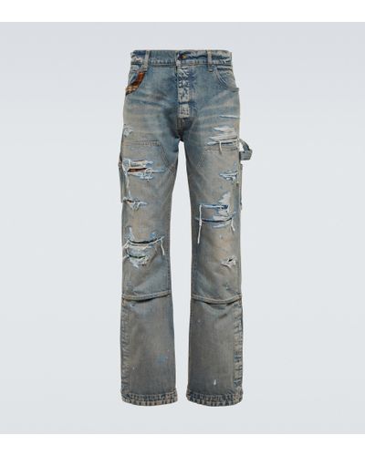 Amiri Plaid Carpenter Jeans - Multicolor