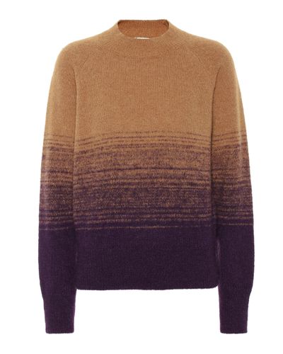Dries Van Noten Wool-blend Sweater - Purple