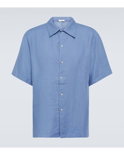 Commas Linen Shirt - Blue