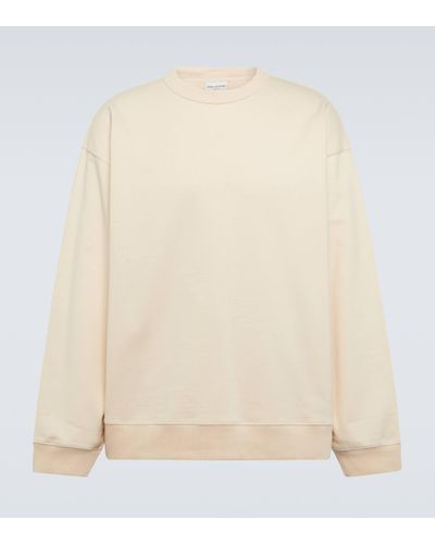 Dries Van Noten Cotton Sweatshirt - Natural