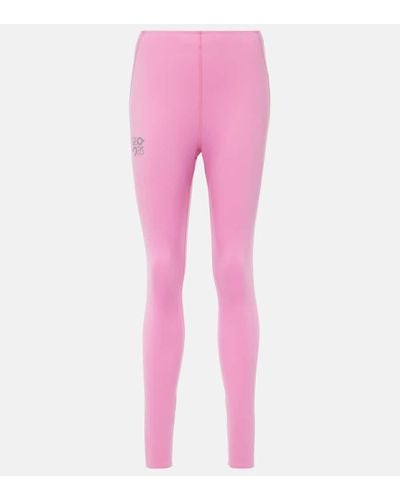 Loewe X On Logo leggings - Pink