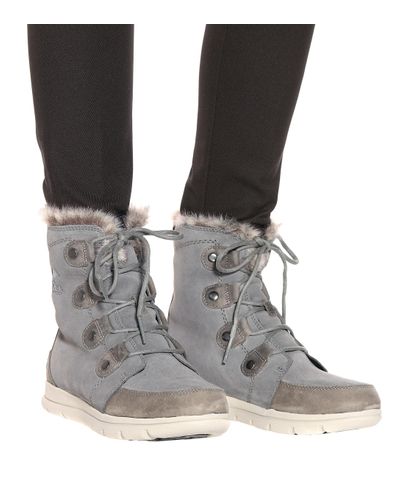 sorel joan explorer grey