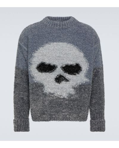 ERL Pull intarsia - Gris