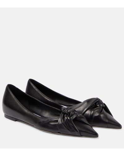 Jimmy Choo Hedera Flat Shoes - Black