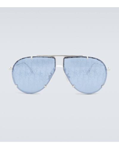 Dior Diorblacksuit A2u Aviator Sunglasses - Blue