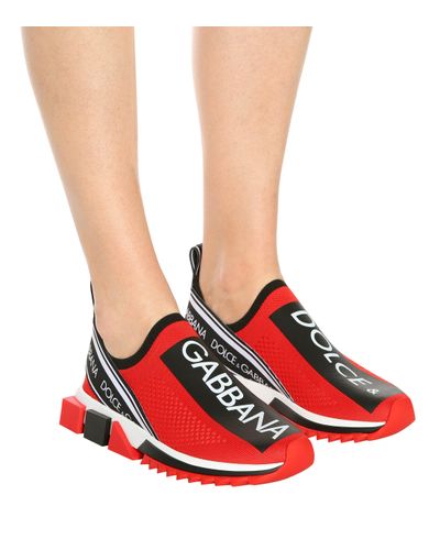 dolce and gabbana sorrento sneakers on feet