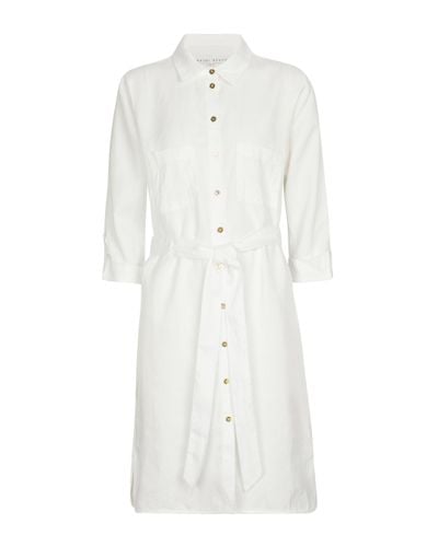 Heidi Klein Ithaca Shirt Dress - White
