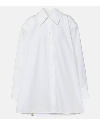 Jil Sander Oversized Cotton Shirt - White