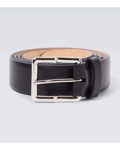 Lanvin Leather Belt - Metallic