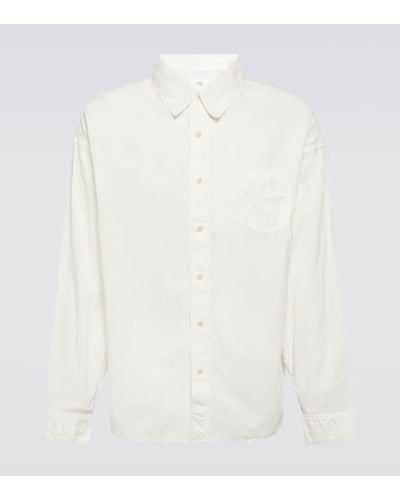 Visvim Hemd aus Baumwolle und Seide - Weiß