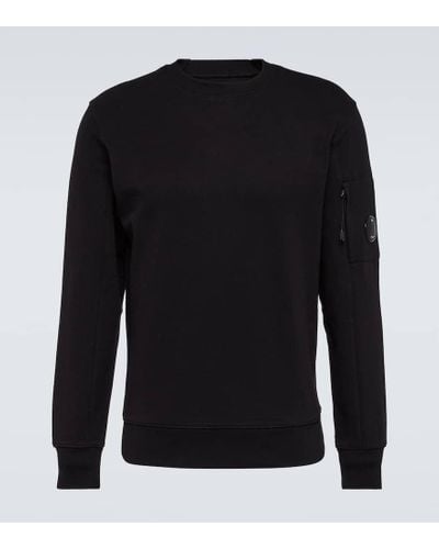 C.P. Company Sweatshirt aus Baumwolle - Schwarz