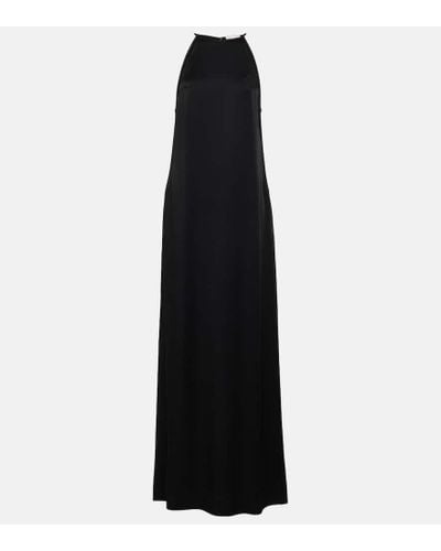 Saint Laurent Halterneck Gown - Black