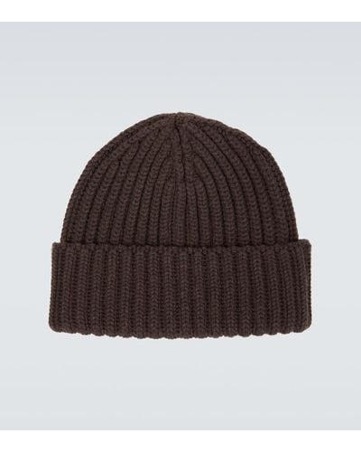 The Row Dibbo Cashmere Beanie - Brown