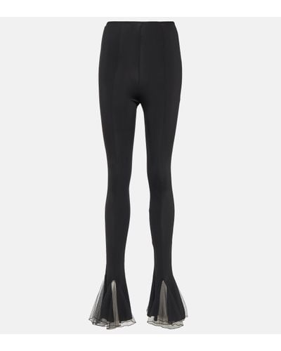 Nensi Dojaka High-rise leggings - Black