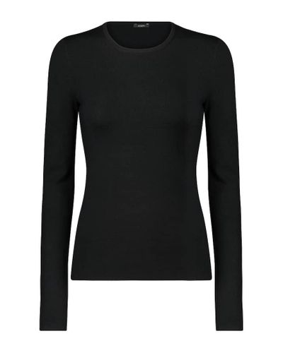 JOSEPH Silk-blend Sweater - Black