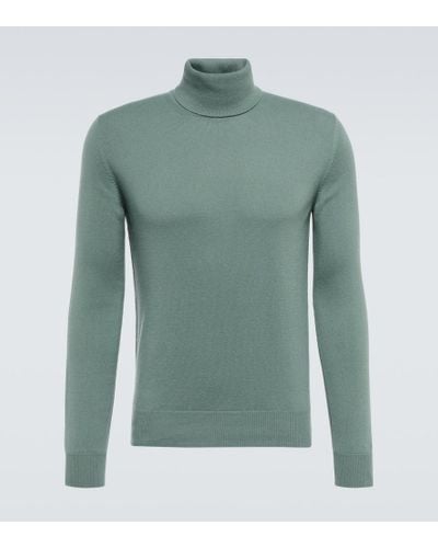 Loro Piana Rollkragenpullover aus Kaschmir - Grün