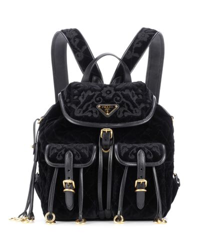 prada quilted backpack