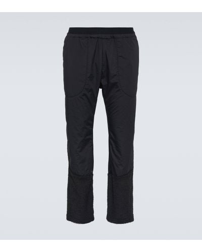 and wander Technical Trousers - Blue