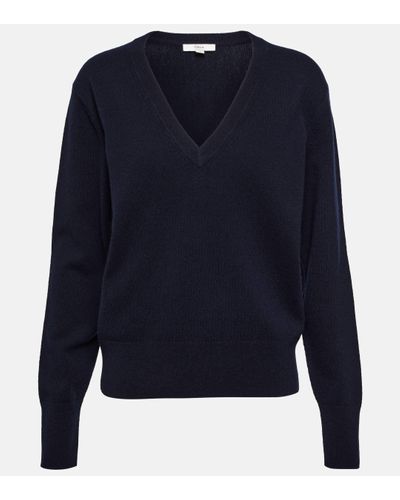 Vince Wool And Cashmere Jumper - Blue