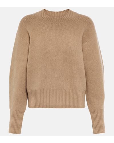 Vince Wool And Cashmere Jumper - Natural