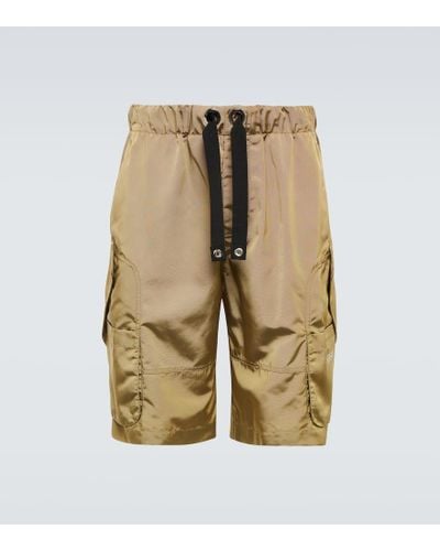 Versace Shorts cargo con logo - Neutro