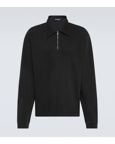Our Legacy Lad Cotton Jersey Sweatshirt - Black