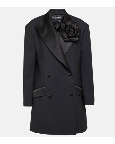 Dolce & Gabbana Blazer oversize - Noir
