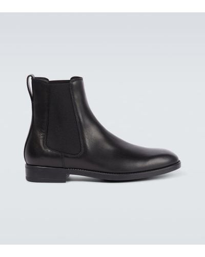 Tom Ford Robert Leather Chelsea Boots - Black