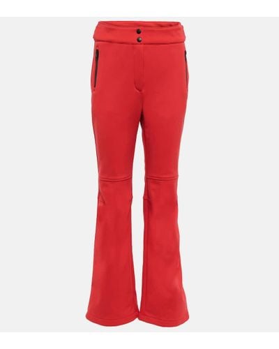 Yves Salomon Pantalones de esqui - Rojo