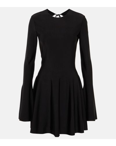 Saint Laurent Viscose Jersey Dress - Black