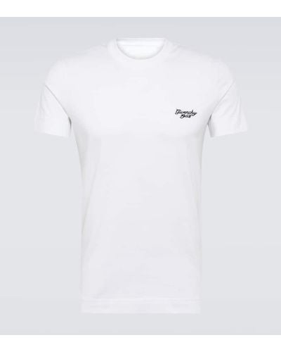 Givenchy T-Shirt aus Baumwoll-Jersey - Weiß