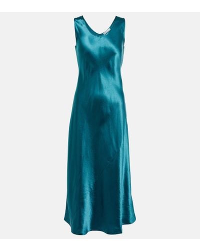 Max Mara Capua Midi Dress - Blue