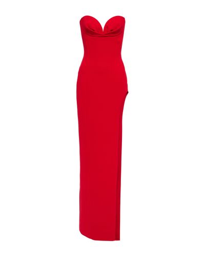 Monot Monot Crepe Maxi Dress - Red