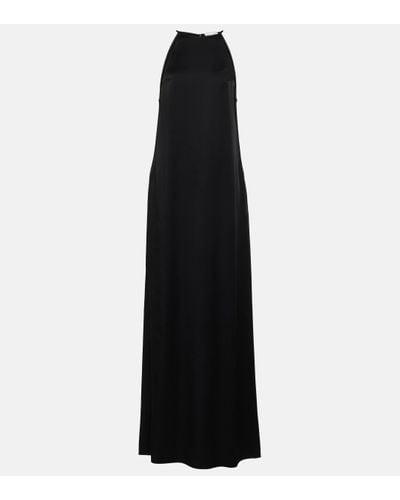 Saint Laurent Halterneck Gown - Black