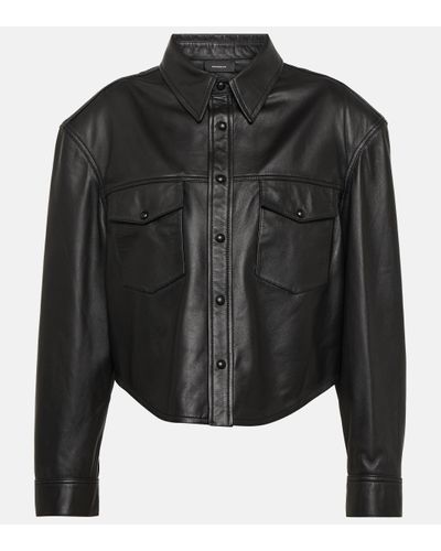 Wardrobe NYC Leather Jacket - Black