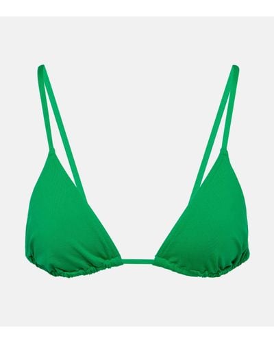 Eres Mouna Bikini Top - Green